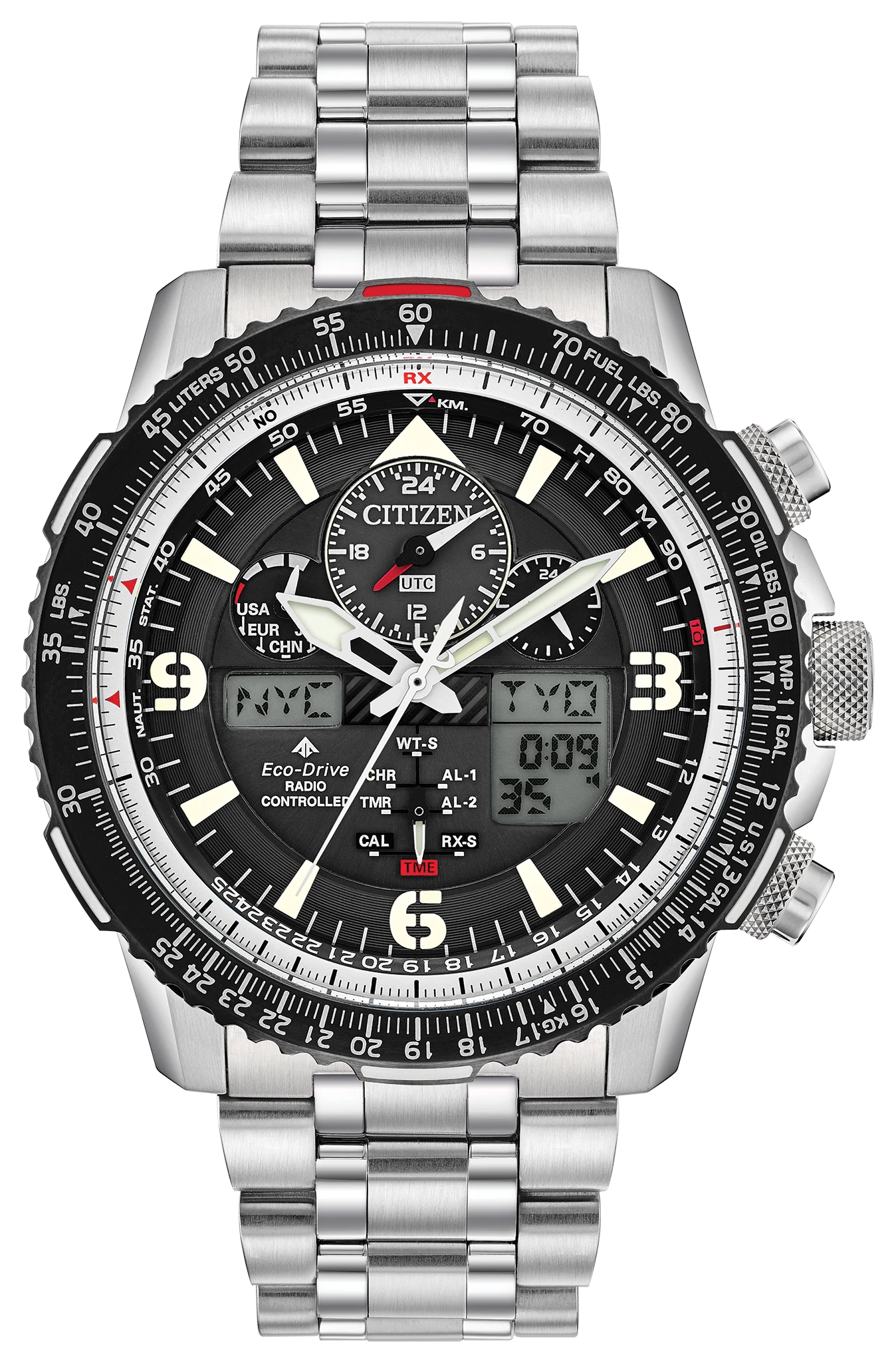 Citizen Promaster Skyhawk A-T Eco-Drive Black Titanium Watch | CITIZEN